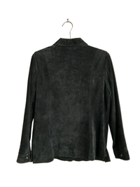 Leather Shirt Jacket