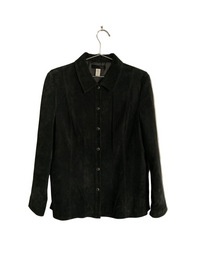 Leather Shirt Jacket