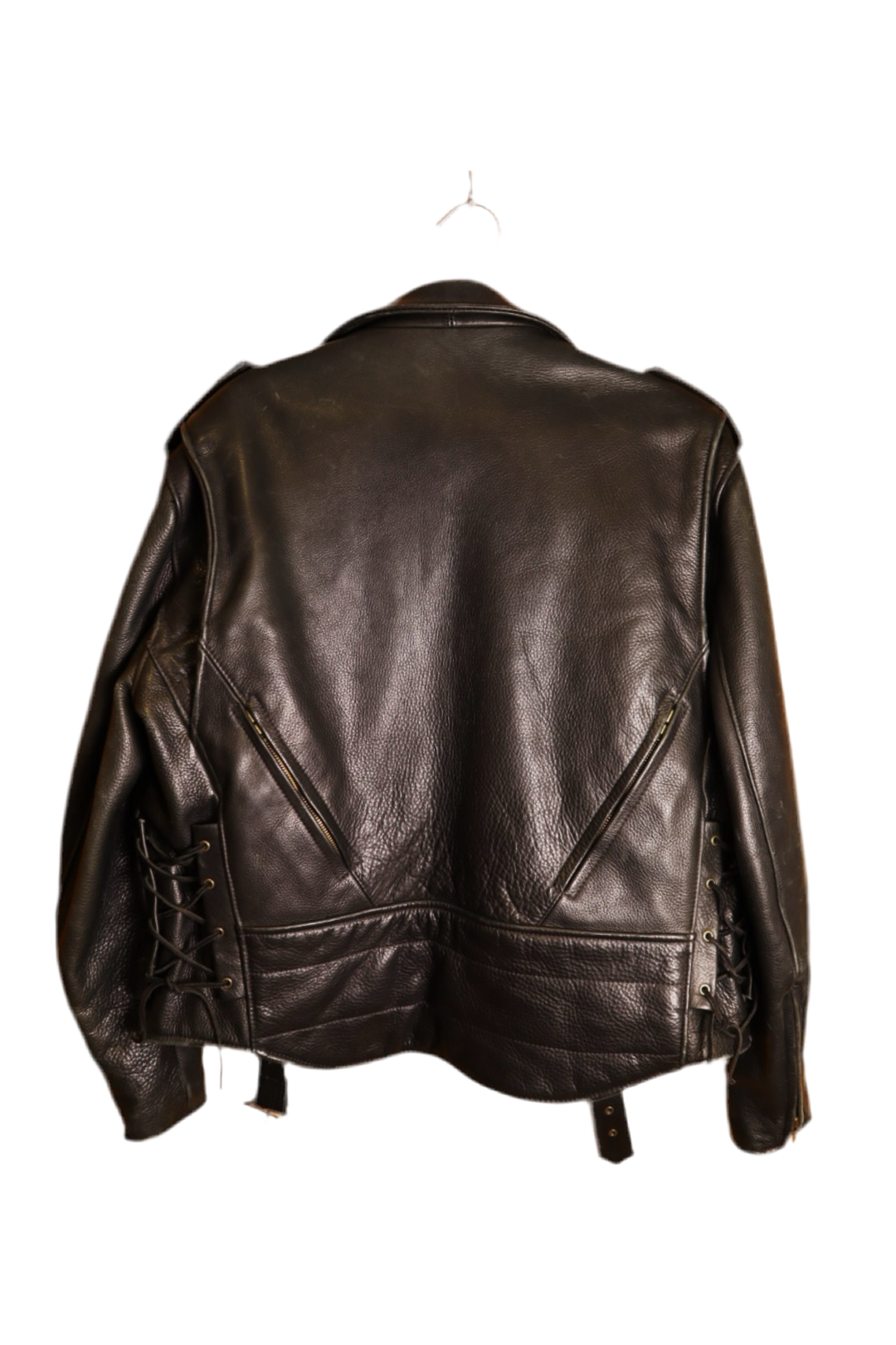 Vintage Leather Motorcycle Jacket