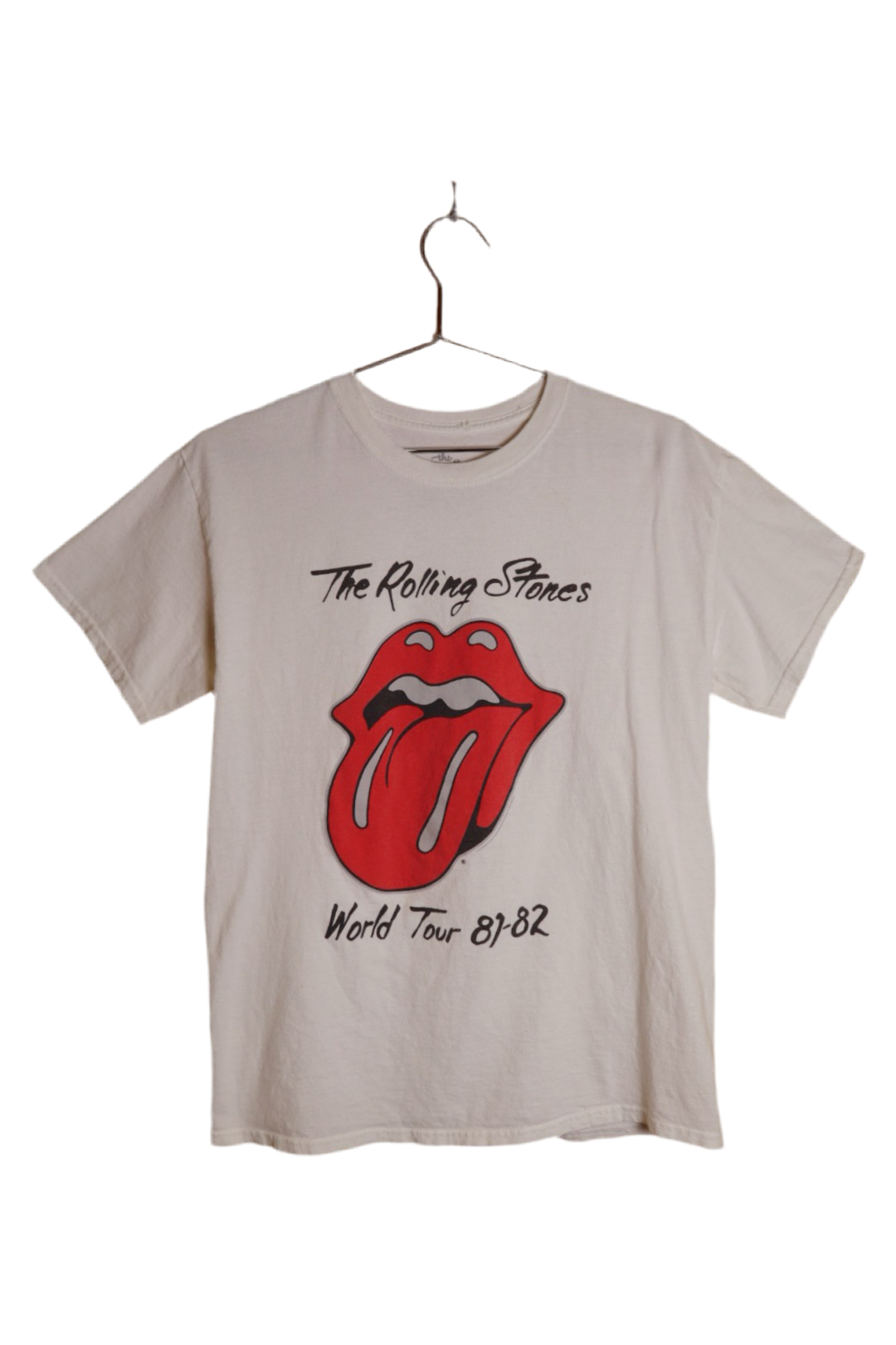 White Rolling Stones Tee - Size M
