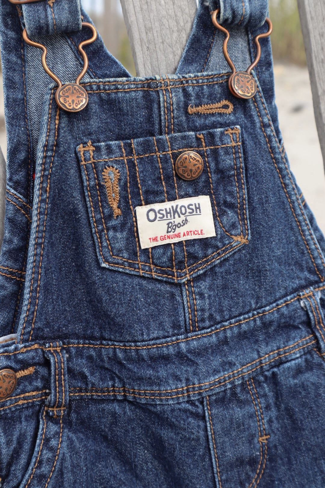 OshKosh B’Gosh Overalls - 6M