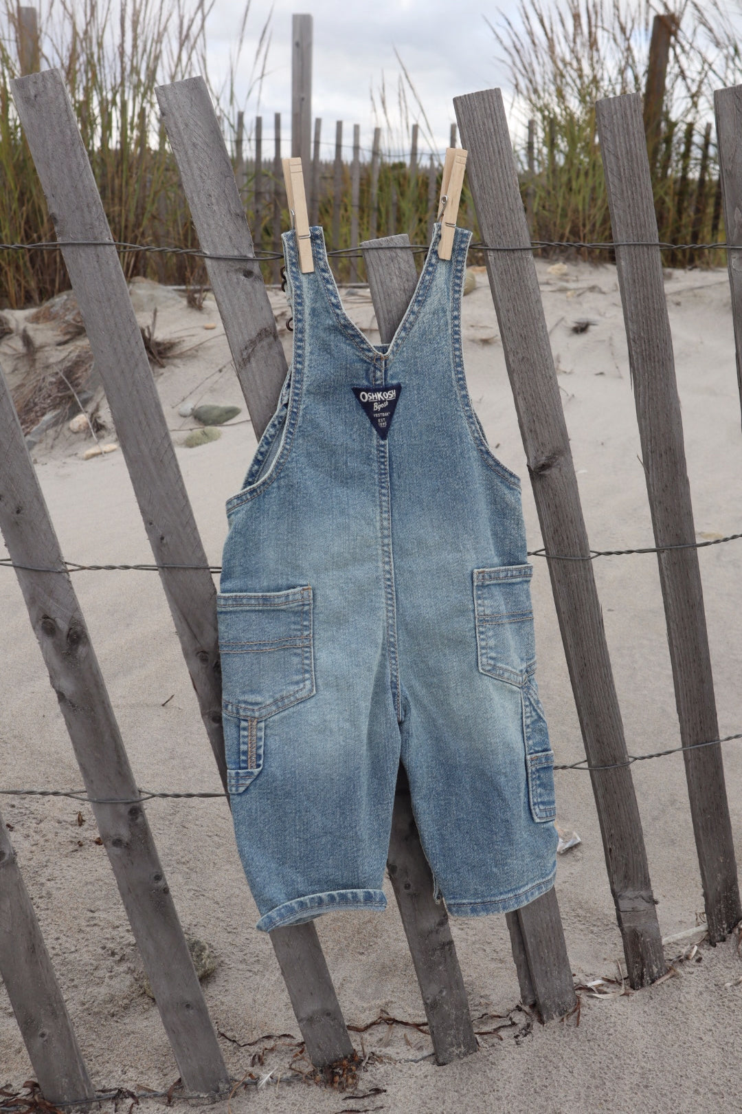OshKosh B’Gosh Overalls- 6M