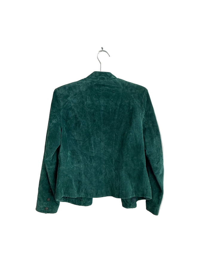 Green Suede Jacket