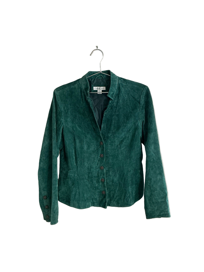 Green Suede Jacket