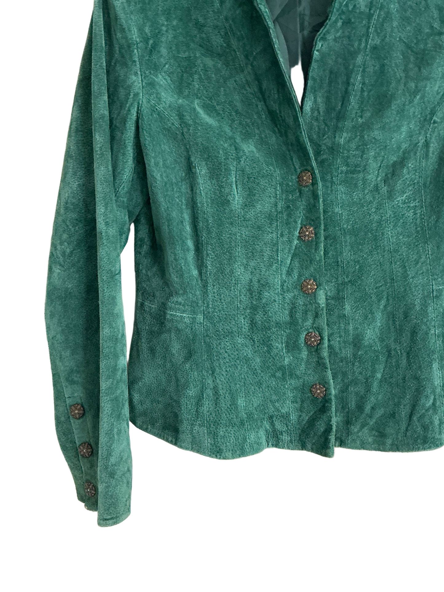 Green Suede Jacket