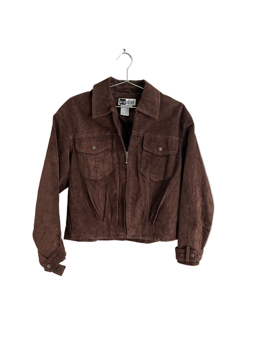 Brown Suede Jacket